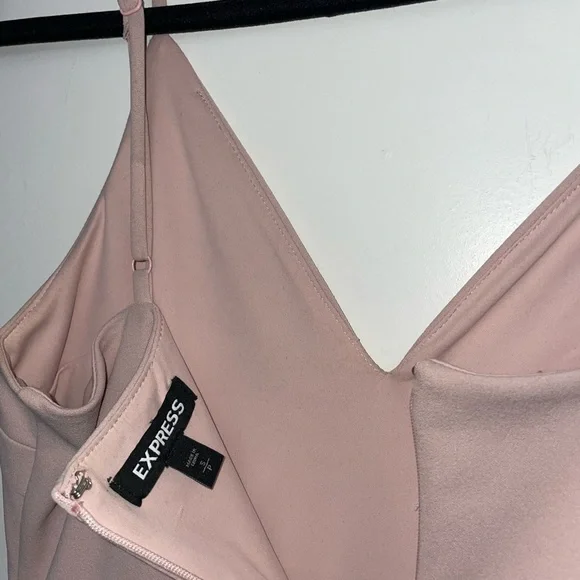 Blush Pink Mini Dress - Picture 2 of 2